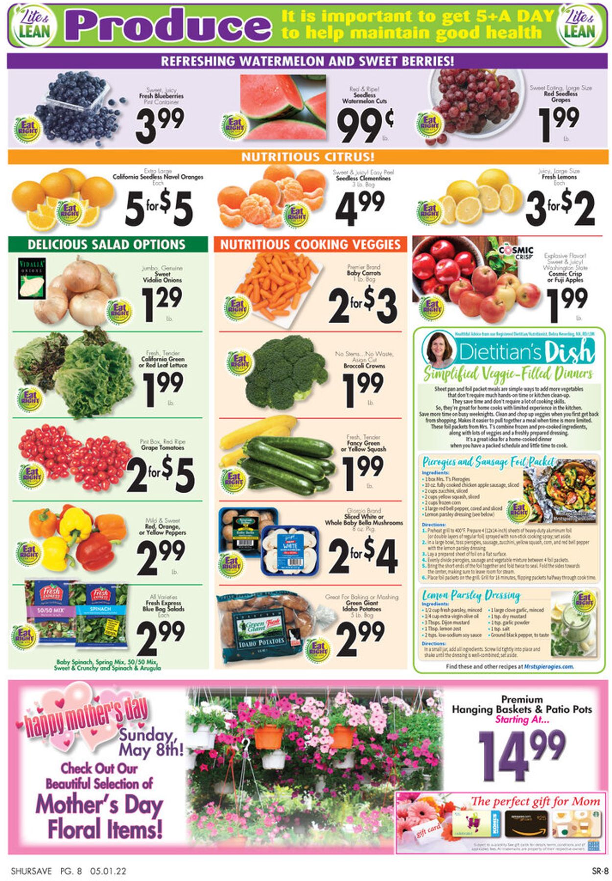 Gerrity's Supermarkets Weekly Ad Circular - valid 05/01-05/07/2022 (Page 9)