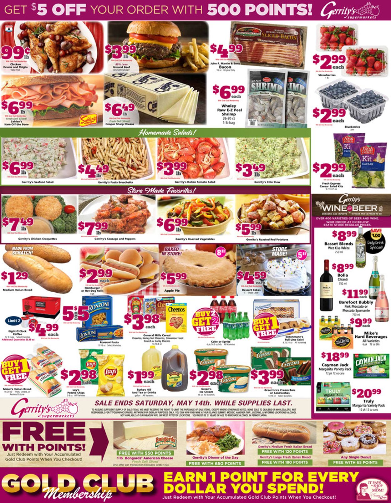 Gerrity's Supermarkets Weekly Ad Circular - valid 05/08-05/14/2022