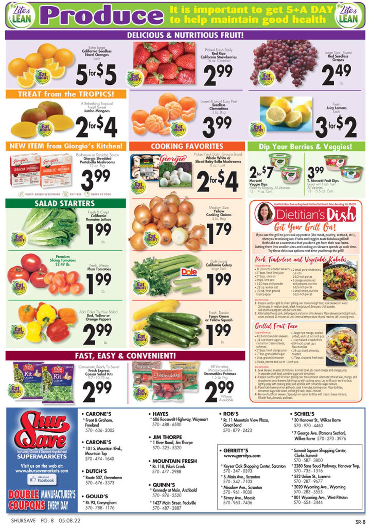 Gerrity's Supermarkets Weekly Ad Circular - valid 05/08-05/14/2022 (Page 9)
