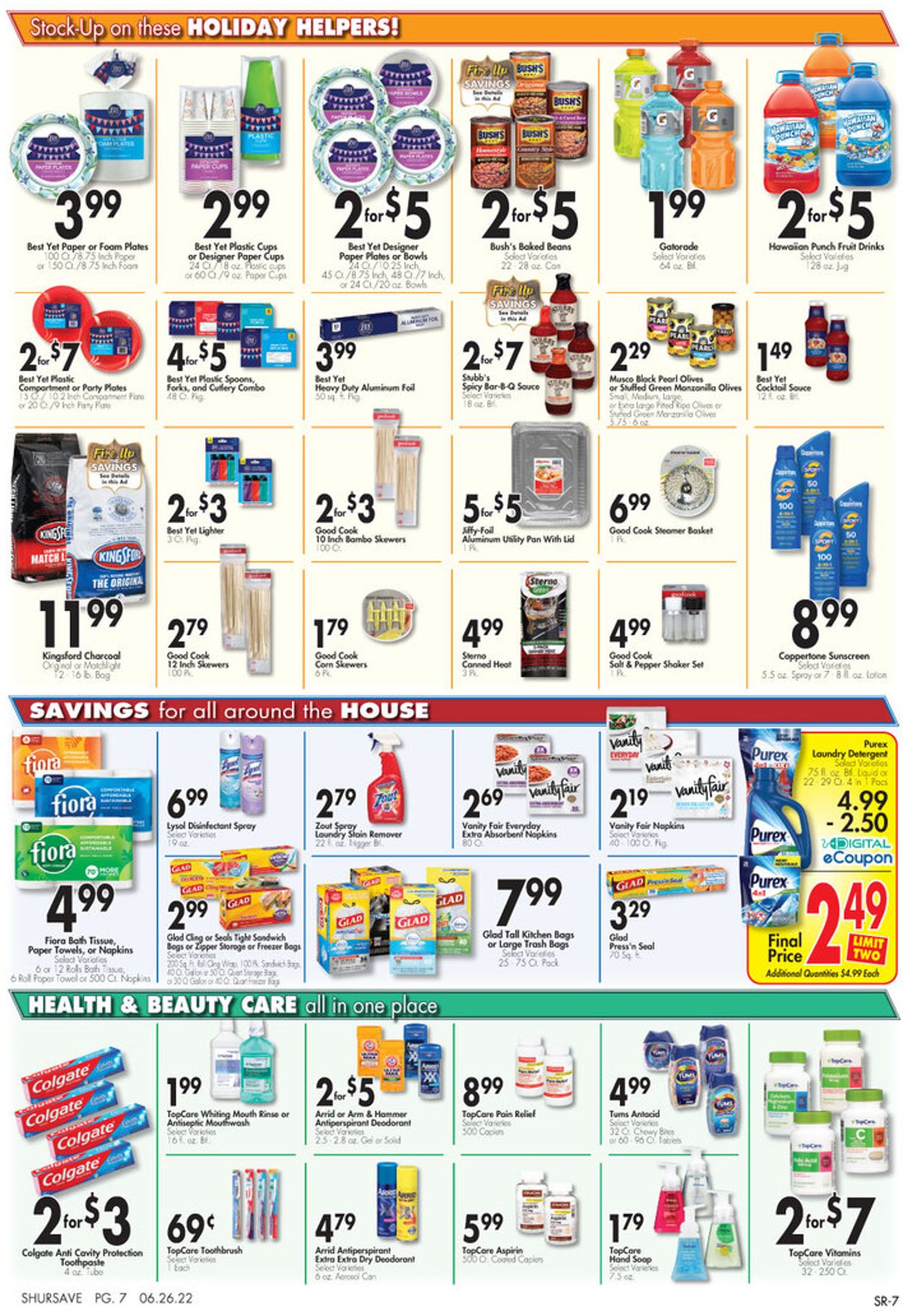 Gerrity's Supermarkets - 4th of July Sale Weekly Ad Circular - valid 06/26-07/02/2022 (Page 9)