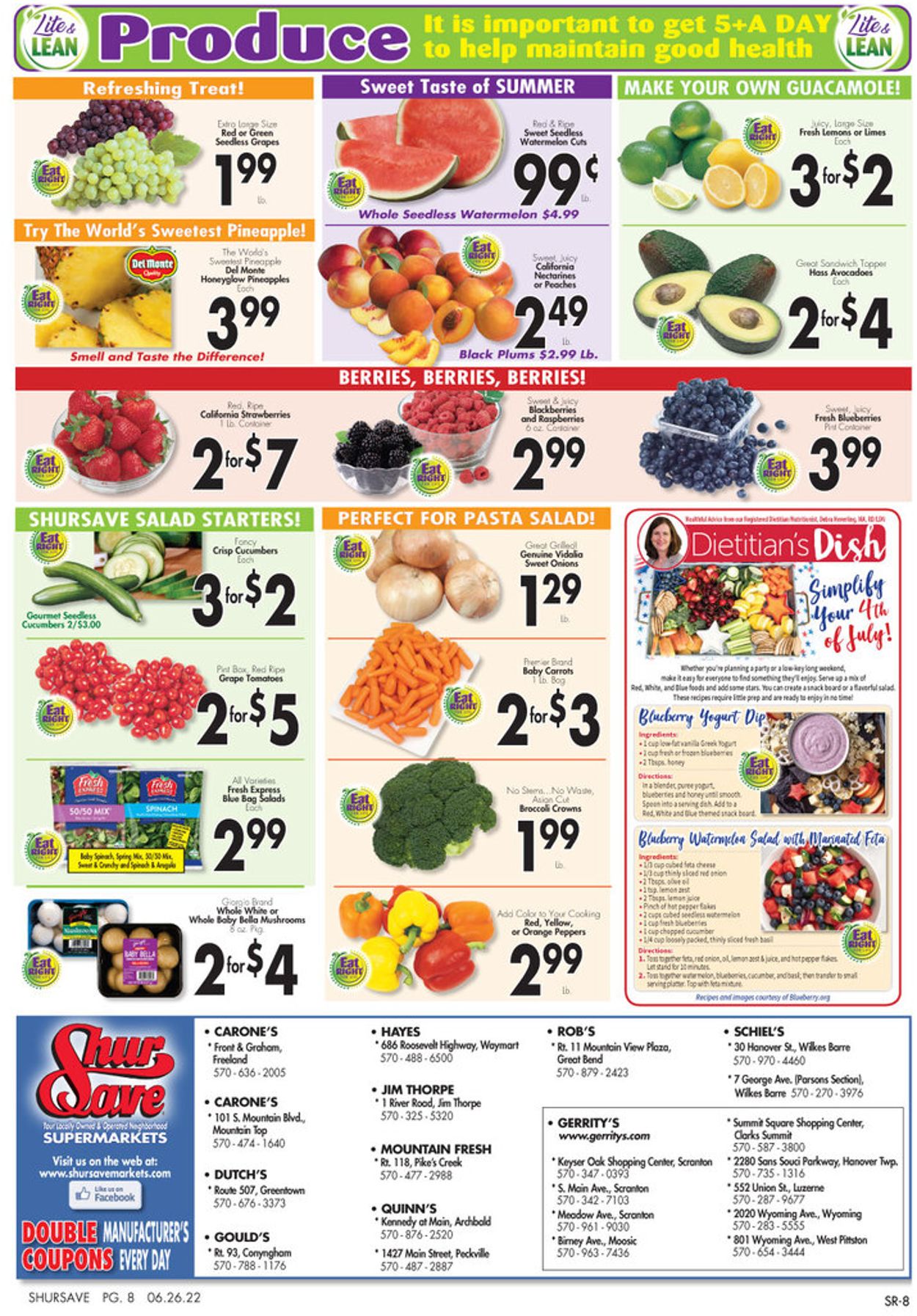 Gerrity's Supermarkets - 4th of July Sale Weekly Ad Circular - valid 06/26-07/02/2022 (Page 10)