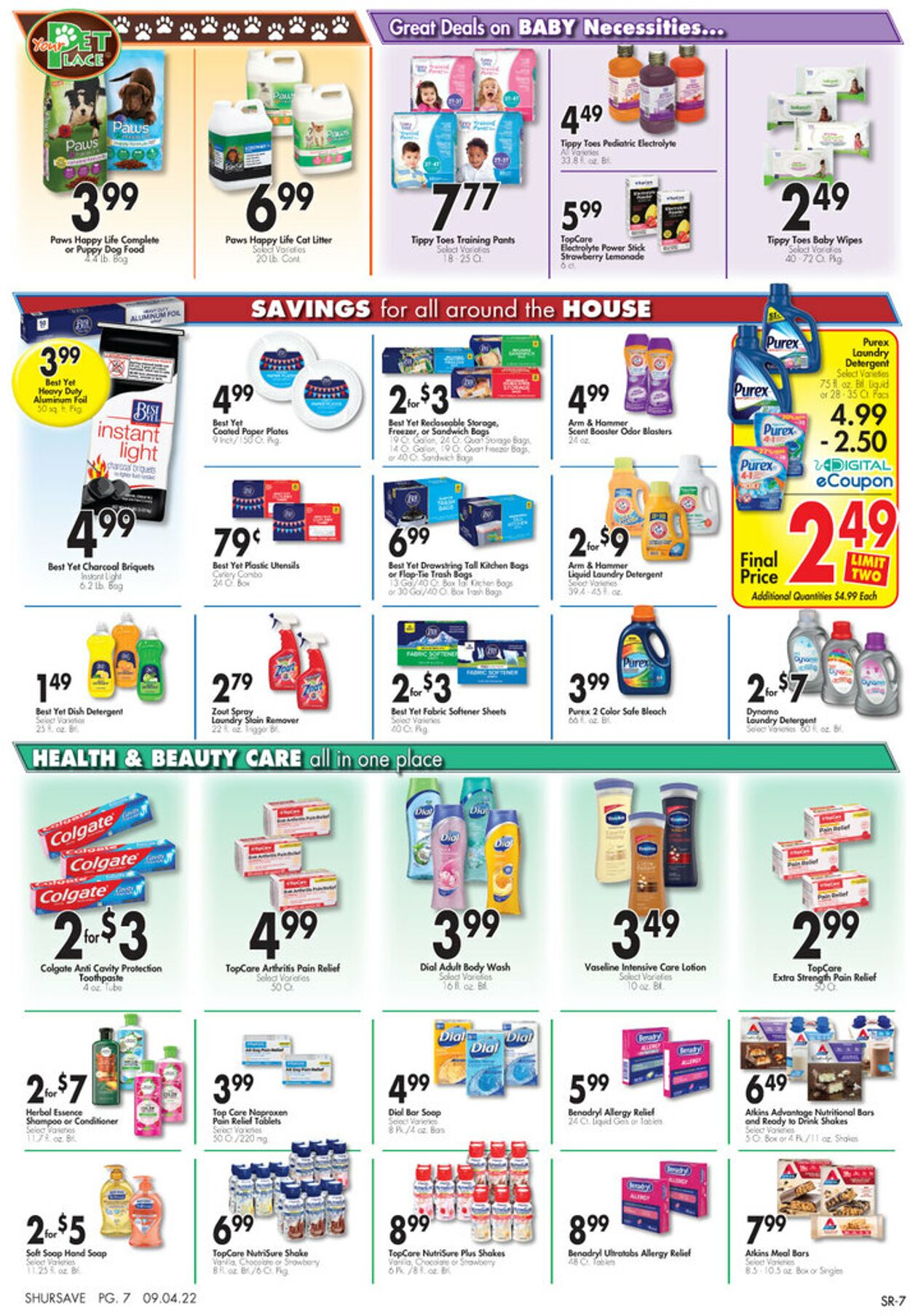 Gerrity's Supermarkets Weekly Ad Circular - valid 09/04-09/10/2022 (Page 8)