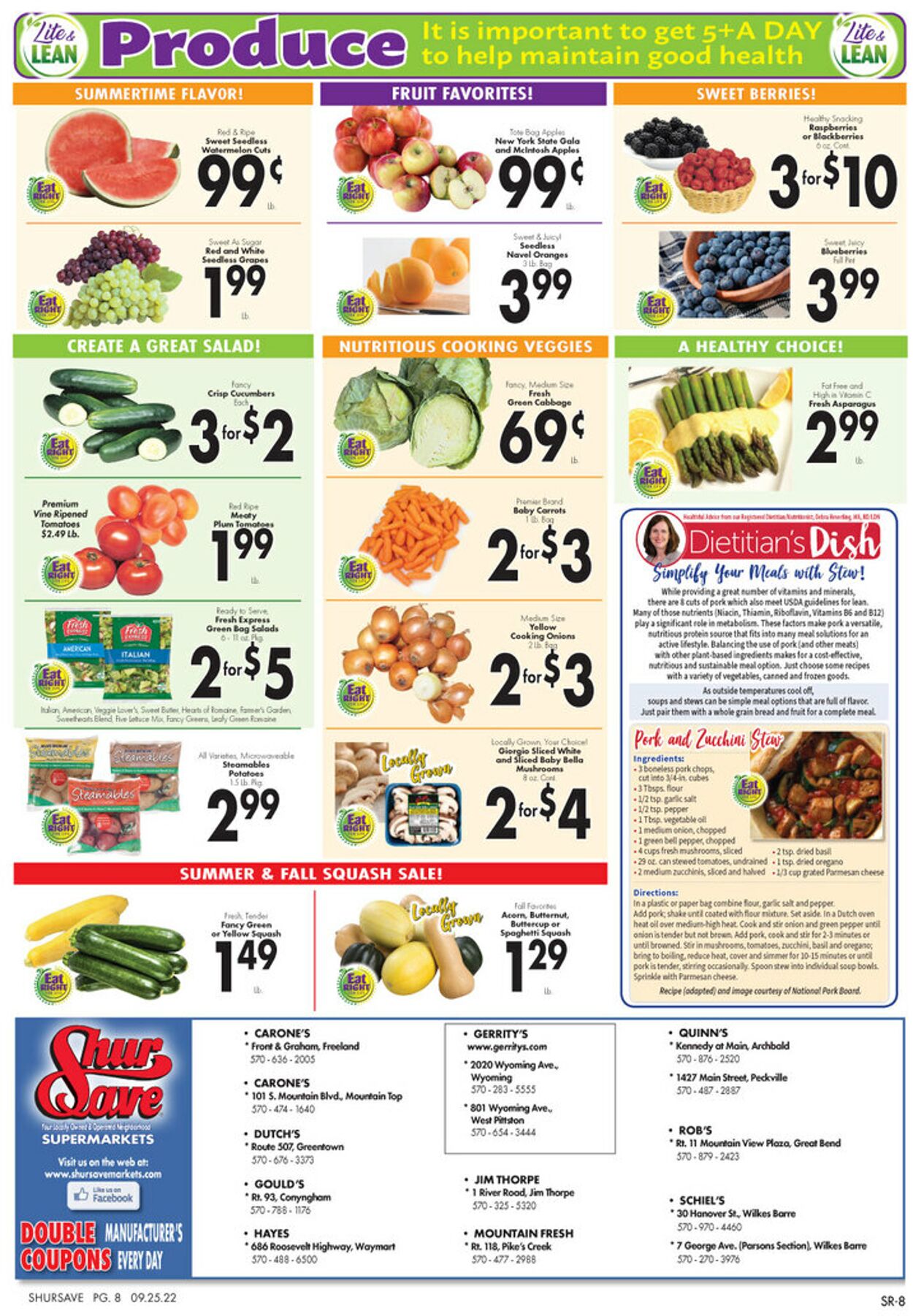 Gerrity's Supermarkets Weekly Ad Circular - valid 09/26-10/01/2022 (Page 9)