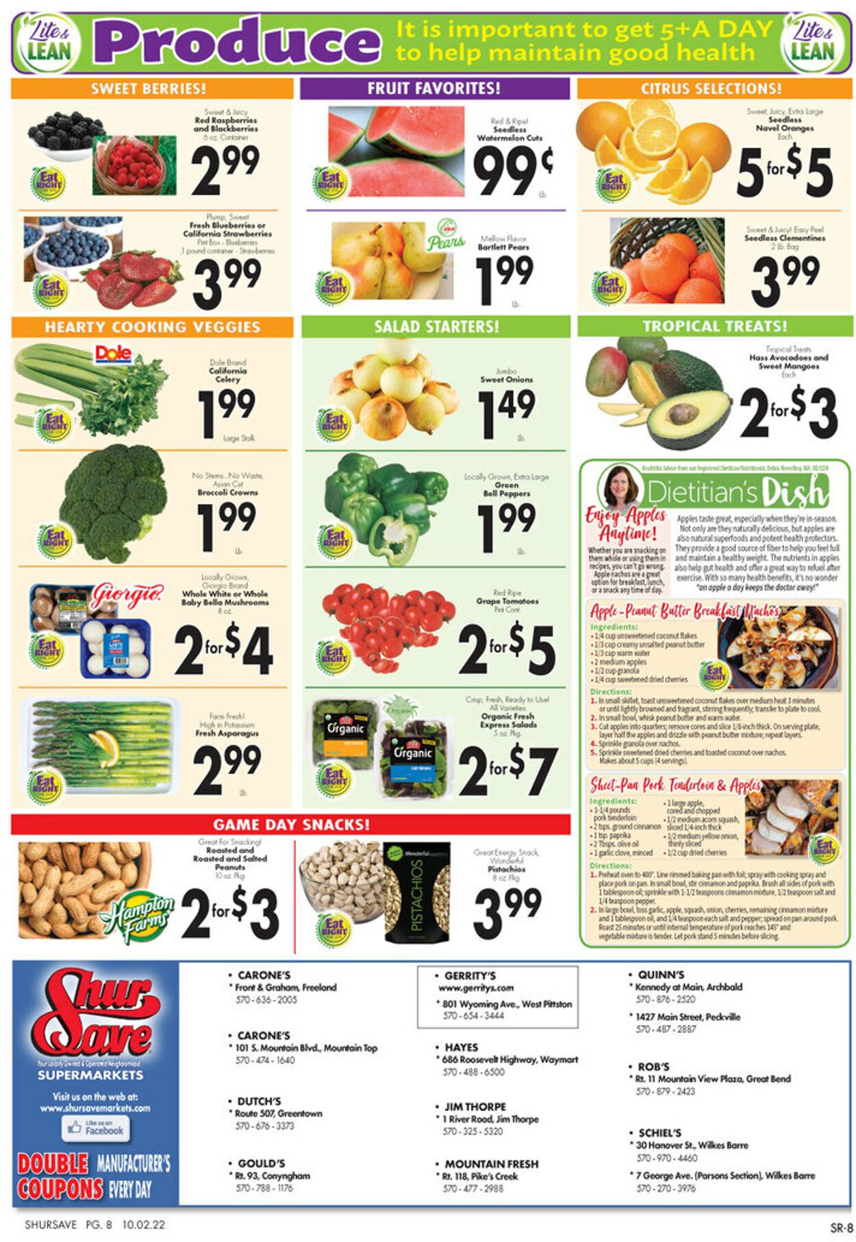Gerrity's Supermarkets Weekly Ad Circular - valid 10/02-10/08/2022 (Page 8)