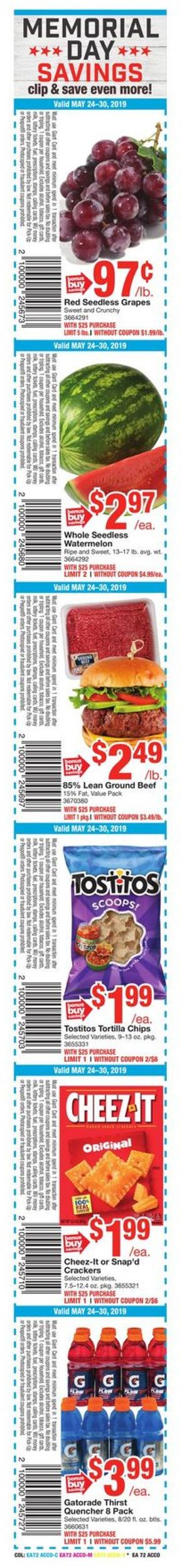 Giant Food Weekly Ad Circular - valid 05/24-05/30/2019 (Page 2)