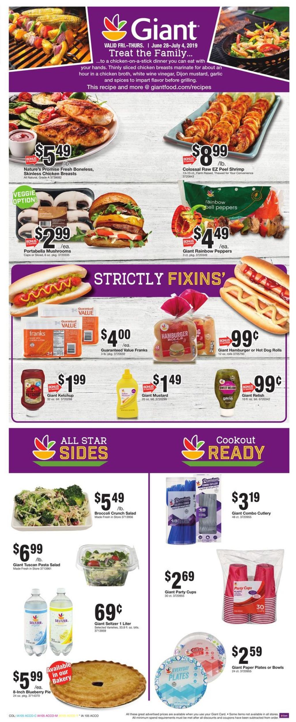 Giant Food Weekly Ad Circular - valid 06/28-07/04/2019 (Page 14)