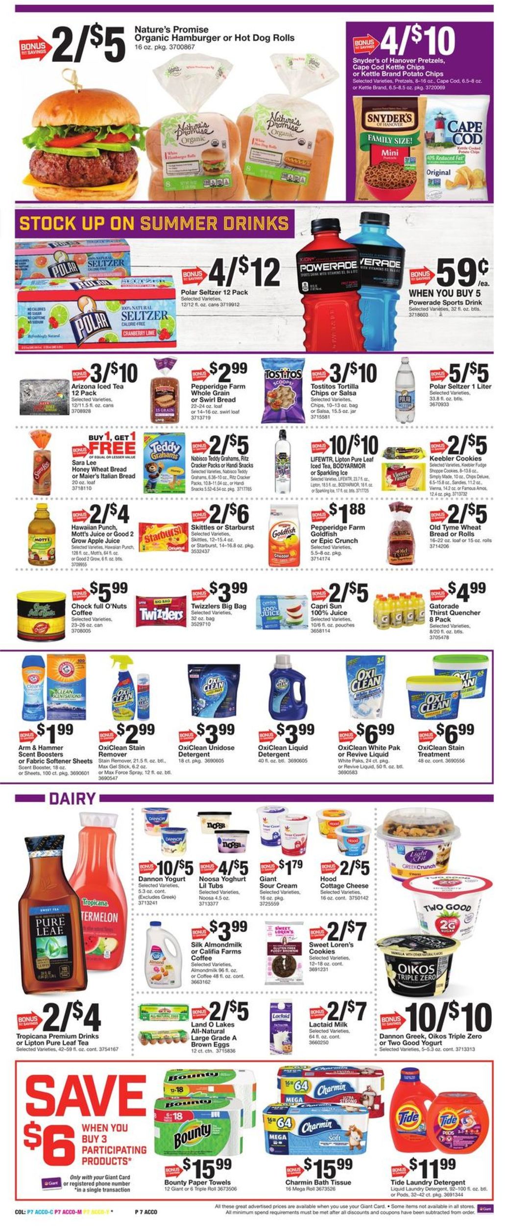 Giant Food Weekly Ad Circular - valid 07/05-07/11/2019 (Page 10)