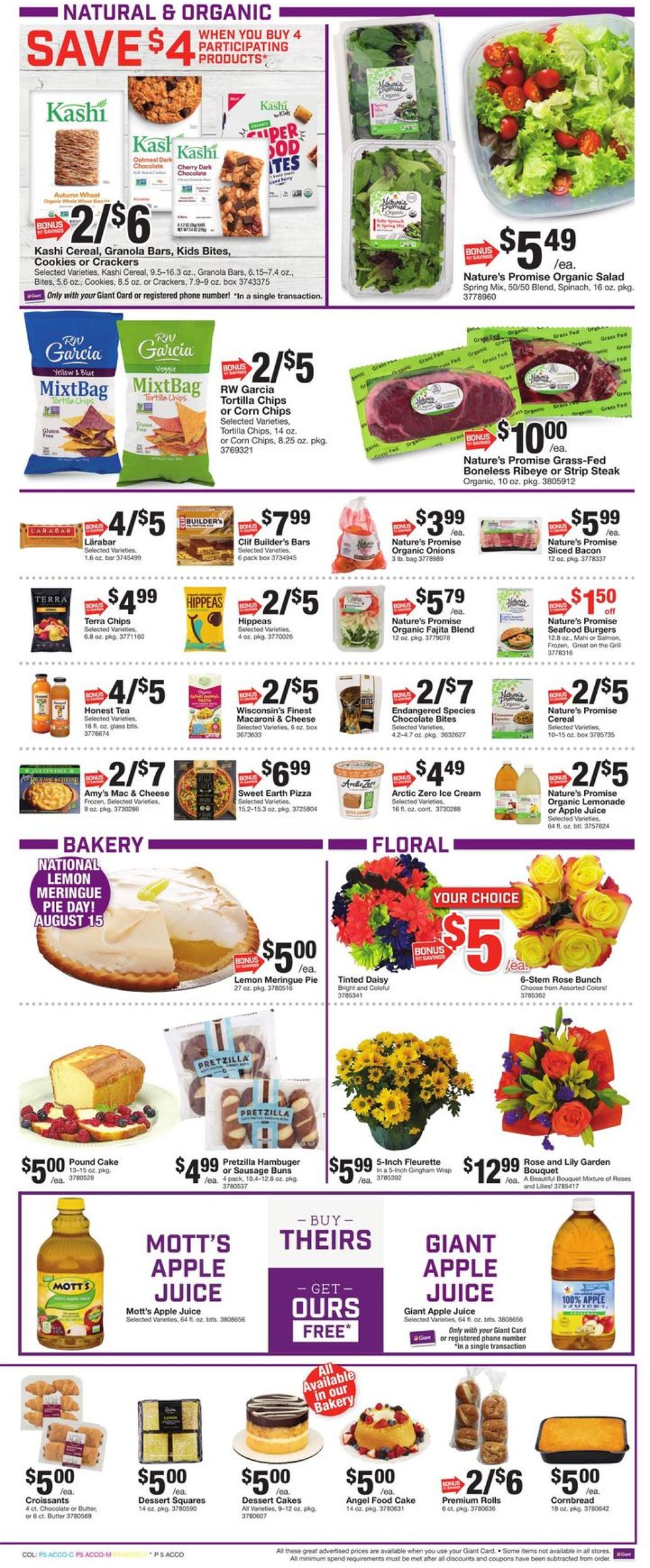 Giant Food Weekly Ad Circular - valid 08/09-08/15/2019 (Page 8)