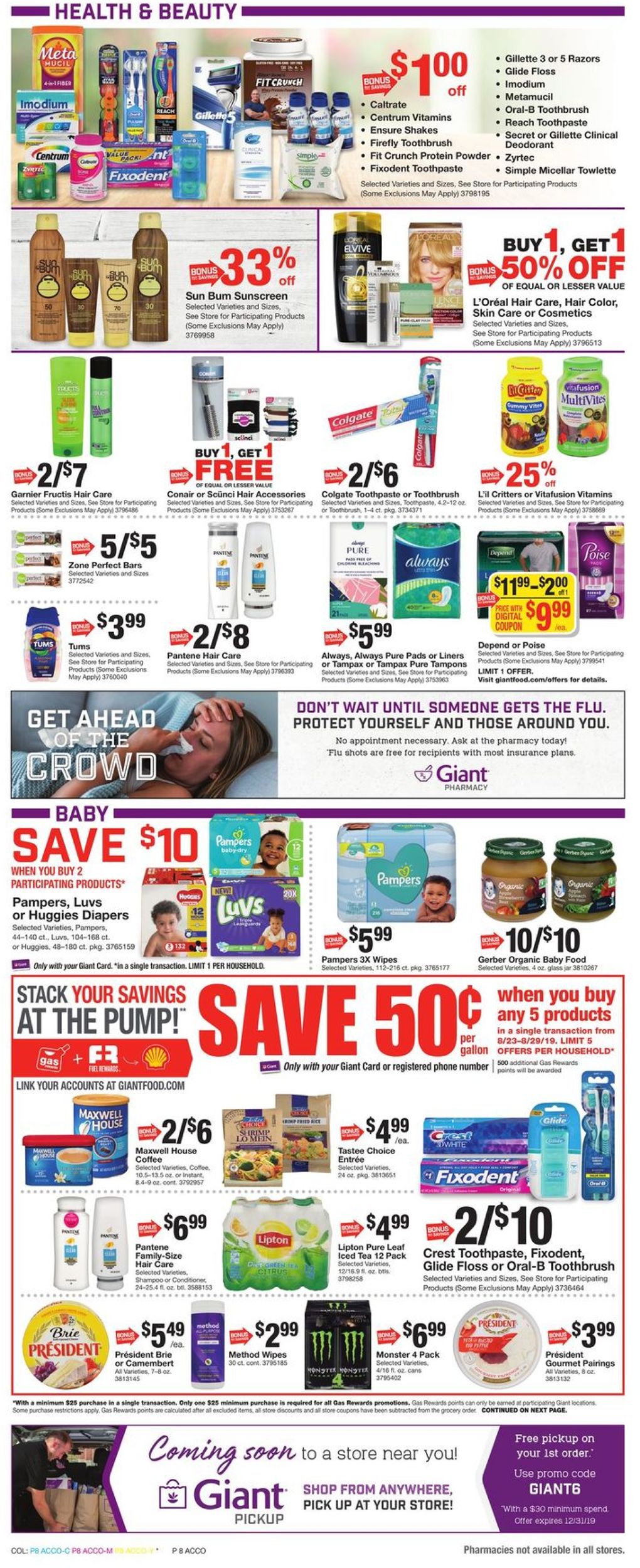 Giant Food Weekly Ad Circular - valid 08/23-08/29/2019 (Page 11)