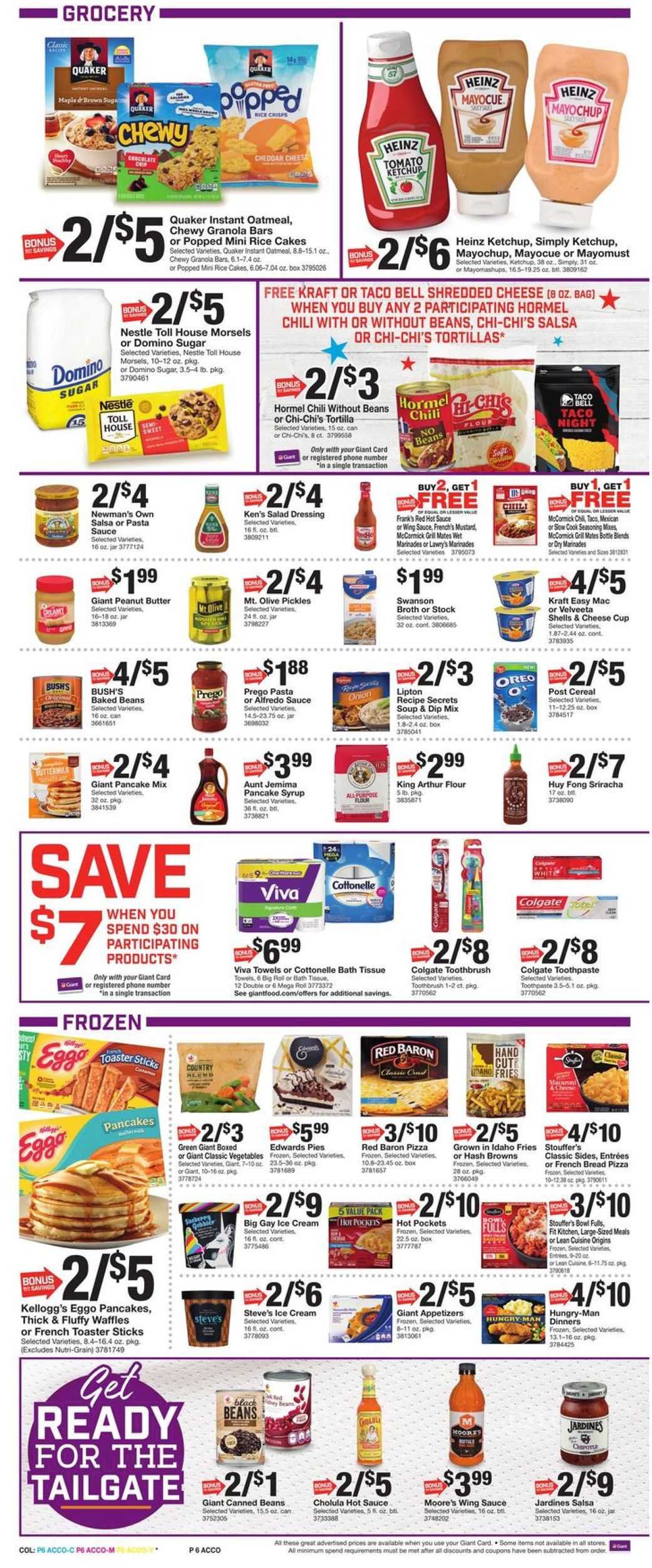 Giant Food Weekly Ad Circular - valid 08/30-09/05/2019 (Page 9)