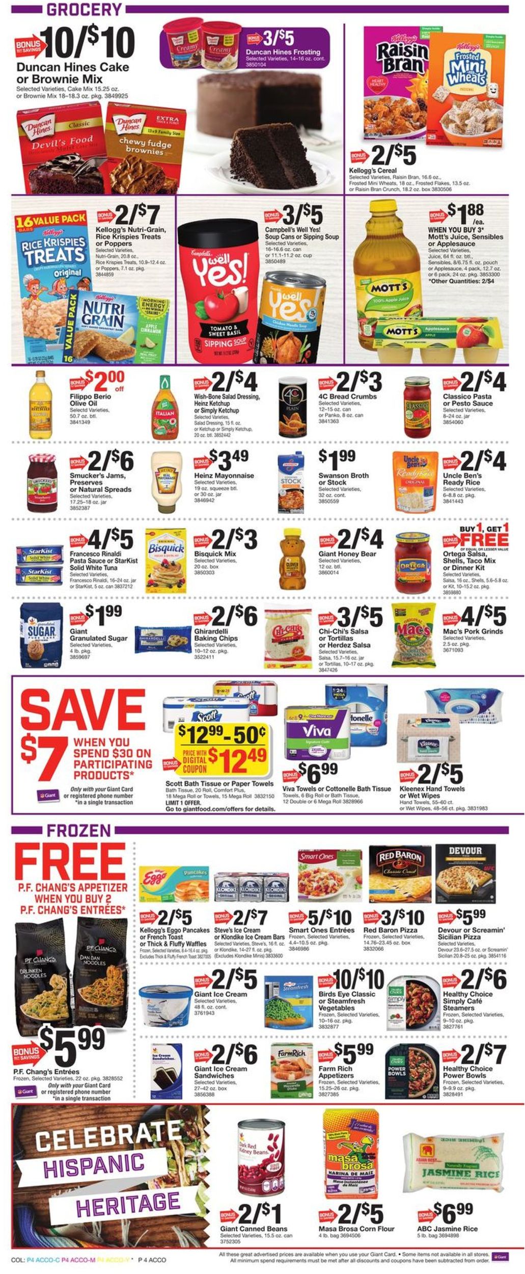 Giant Food Weekly Ad Circular - valid 09/27-10/03/2019 (Page 7)