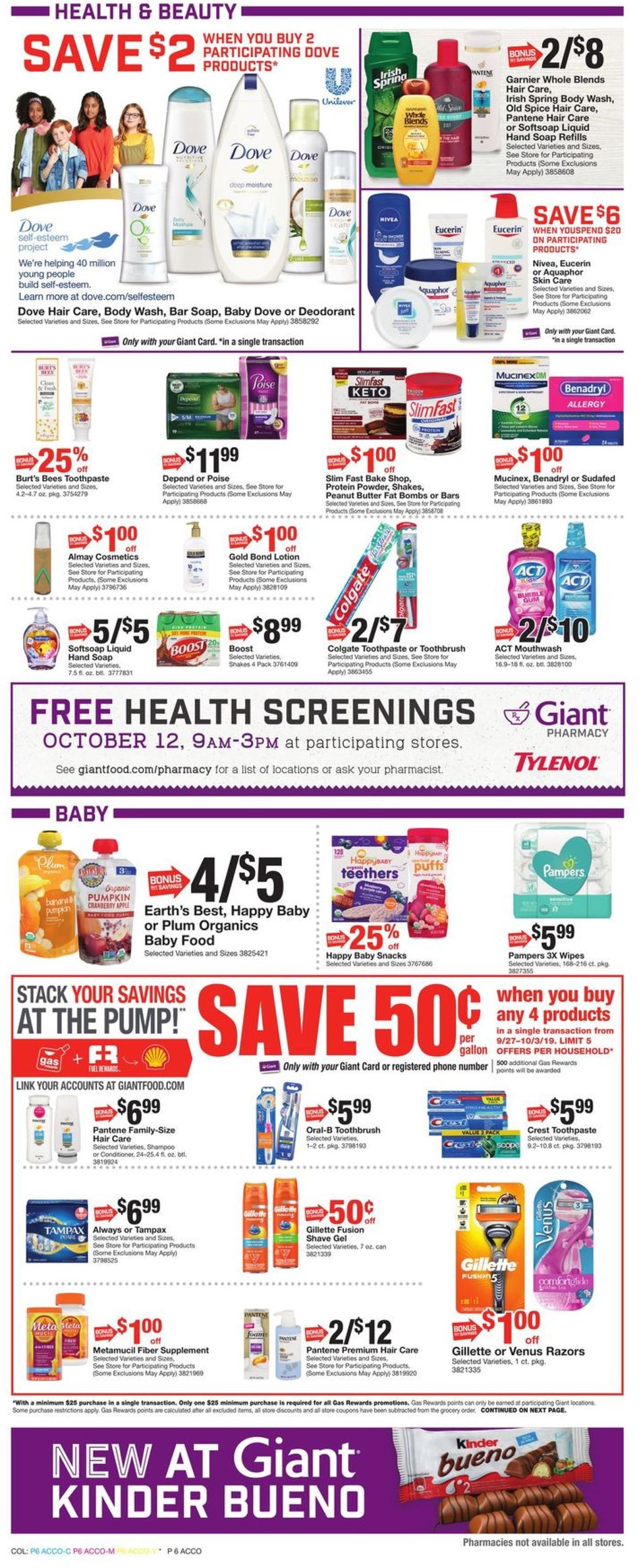 Giant Food Weekly Ad Circular - valid 09/27-10/03/2019 (Page 10)
