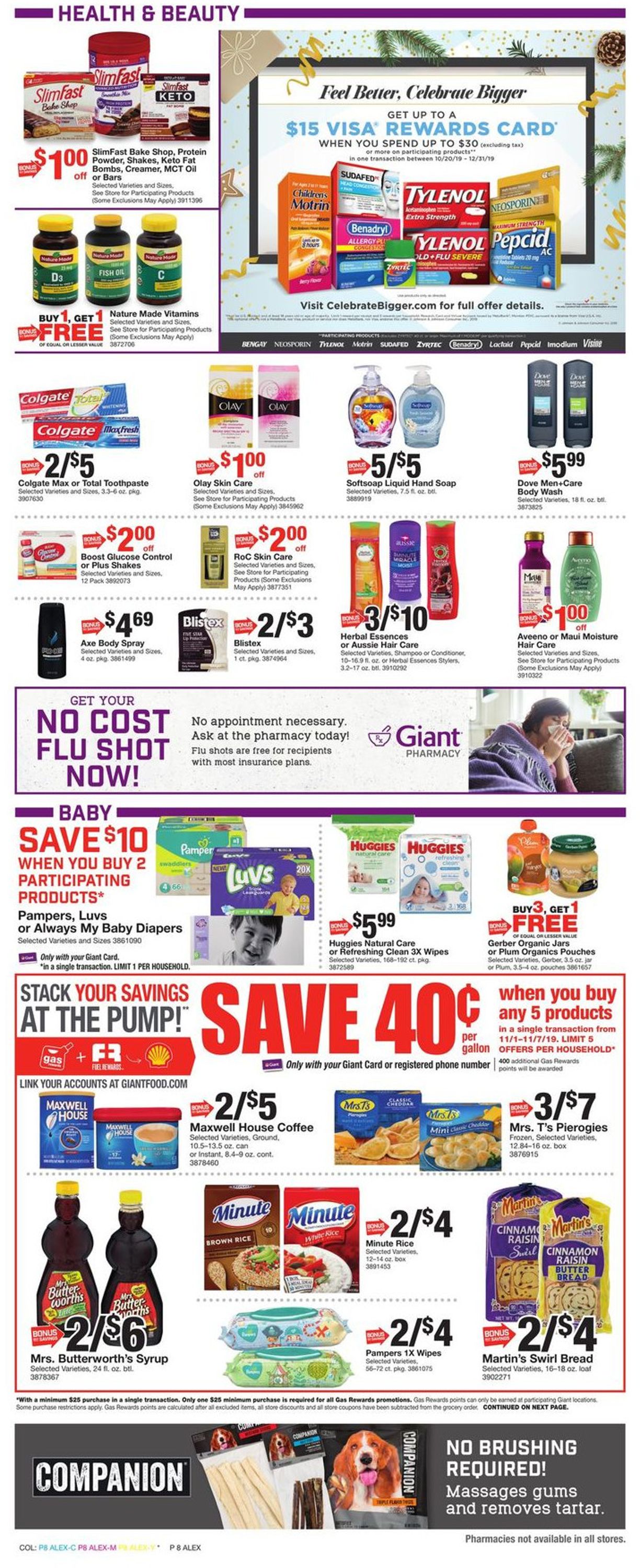 Giant Food Weekly Ad Circular - valid 11/01-11/07/2019 (Page 12)