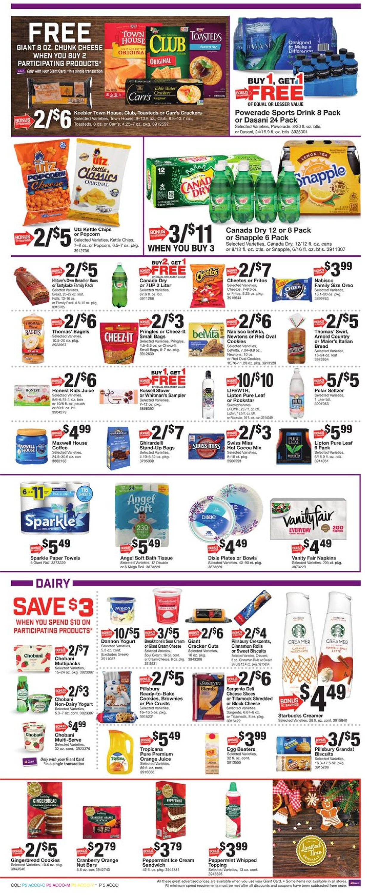 Giant Food Weekly Ad Circular - valid 11/08-11/14/2019 (Page 9)