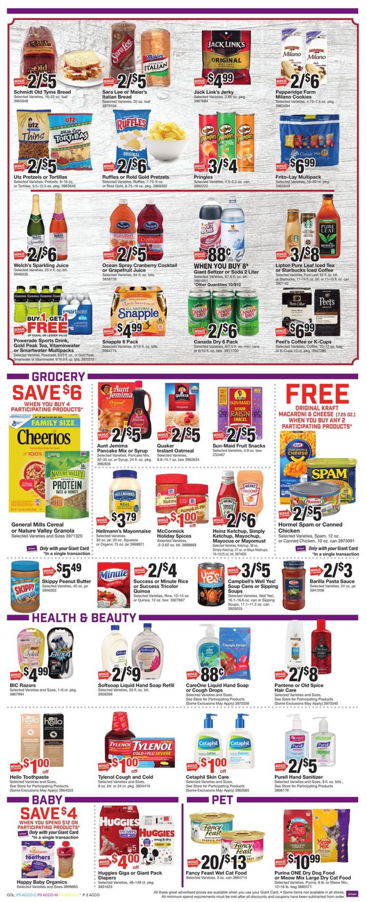Giant Food Weekly Ad Circular - valid 11/29-12/05/2019 (Page 7)