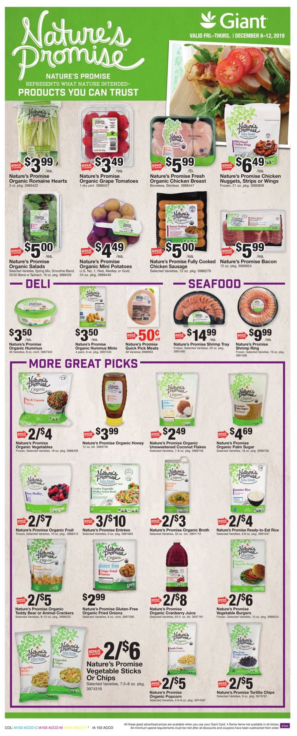 Giant Food Weekly Ad Circular - valid 12/06-12/12/2019 (Page 18)