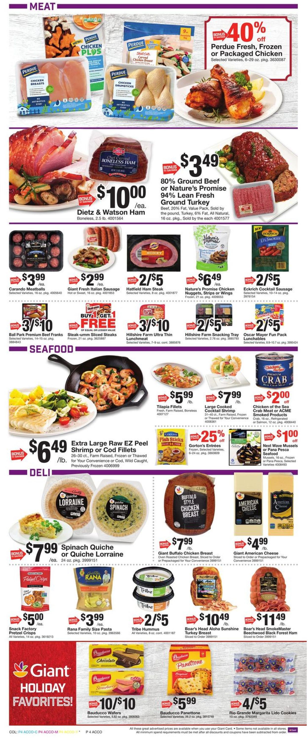 Giant Food Weekly Ad Circular - valid 12/13-12/19/2019 (Page 7)