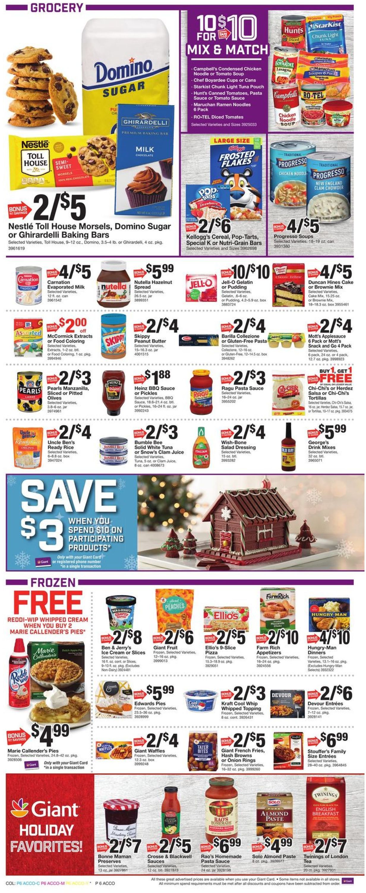Giant Food Weekly Ad Circular - valid 12/13-12/19/2019 (Page 10)