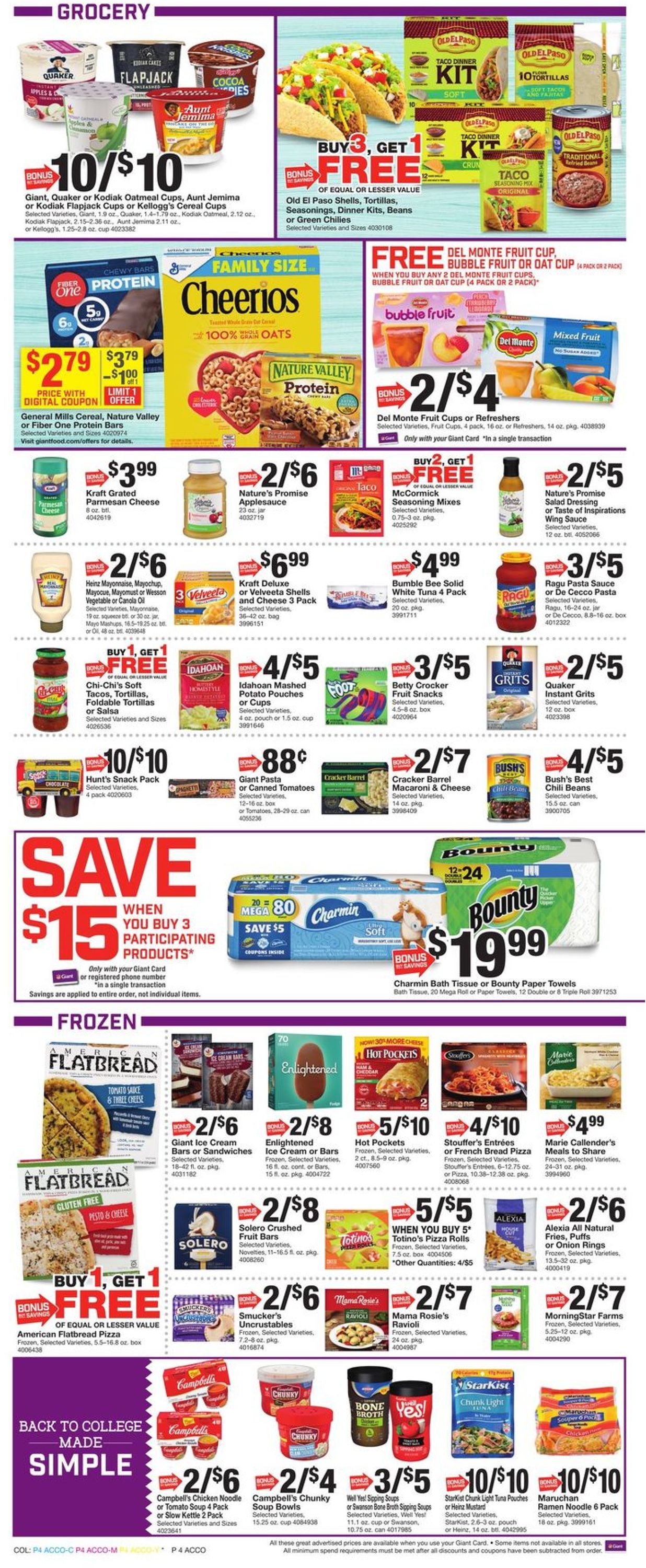 Giant Food Weekly Ad Circular - valid 01/10-01/16/2020 (Page 6)