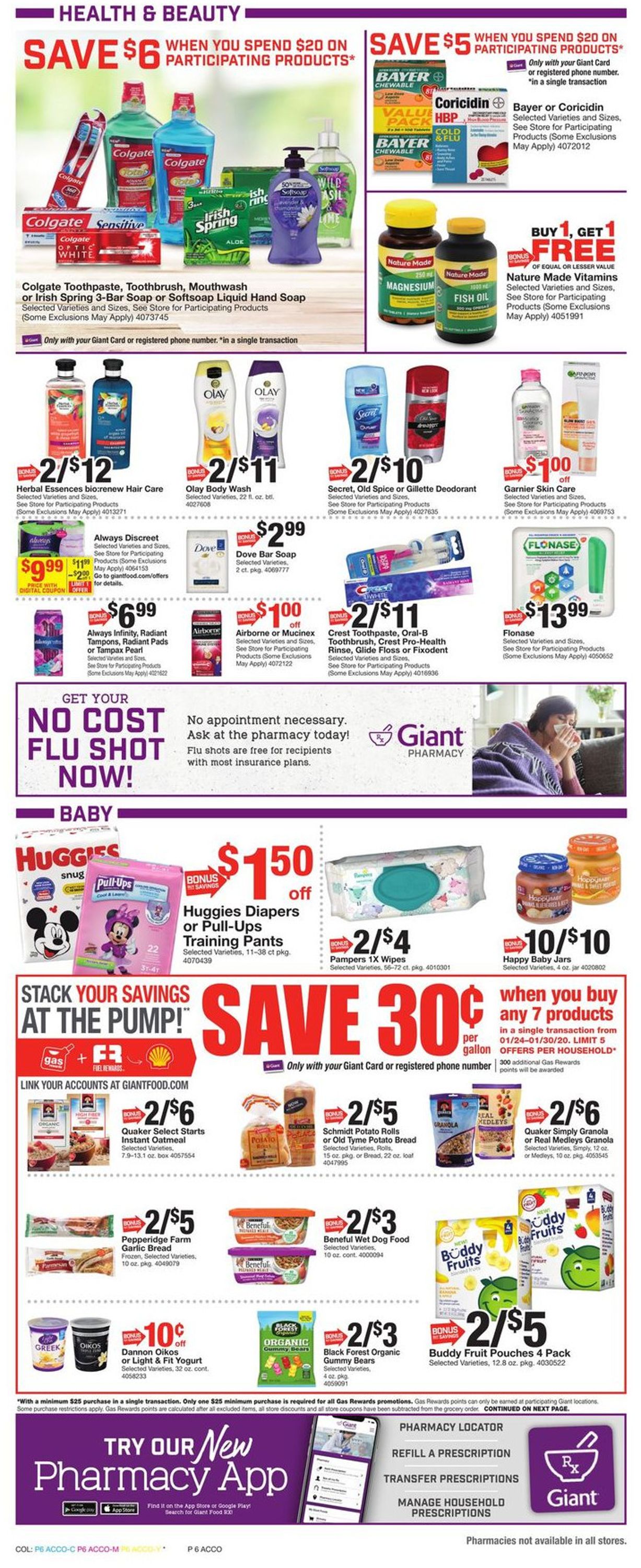 Giant Food Weekly Ad Circular - valid 01/24-01/30/2020 (Page 9)