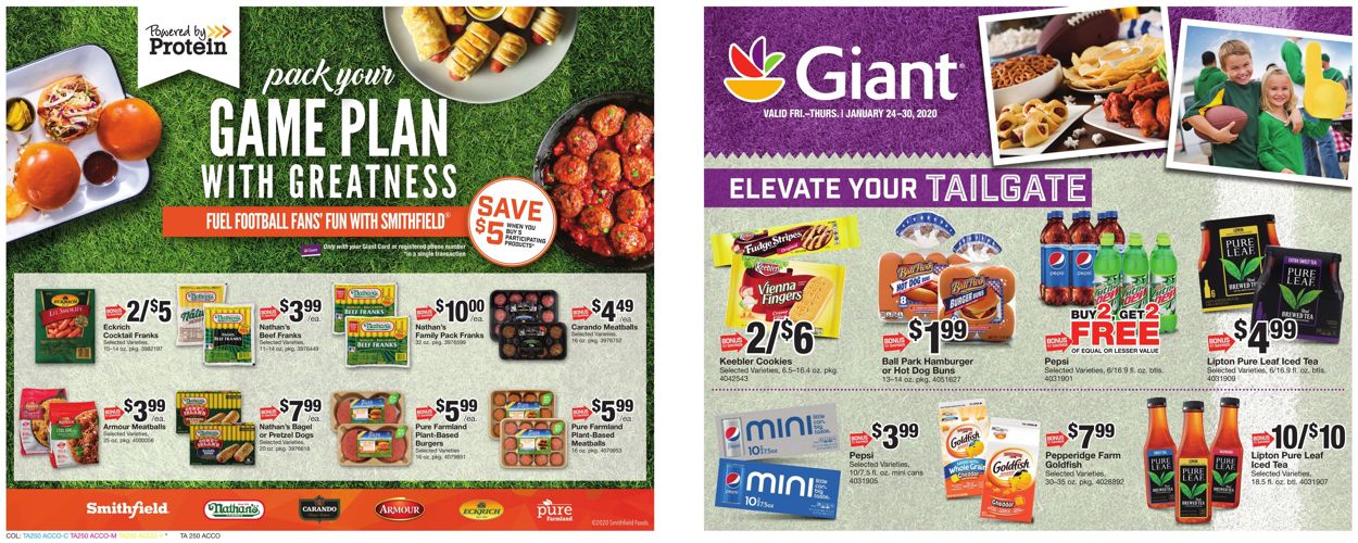 Giant Food Weekly Ad Circular - valid 01/24-01/30/2020 (Page 14)
