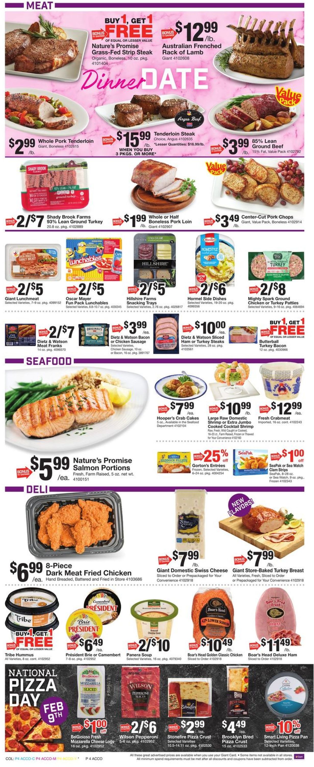Giant Food Weekly Ad Circular - valid 02/07-02/13/2020 (Page 6)