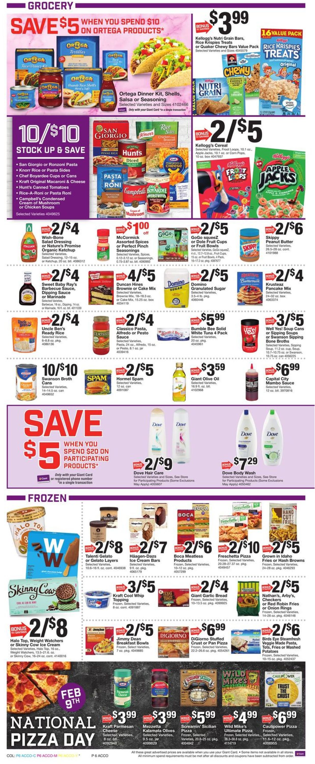 Giant Food Weekly Ad Circular - valid 02/07-02/13/2020 (Page 10)