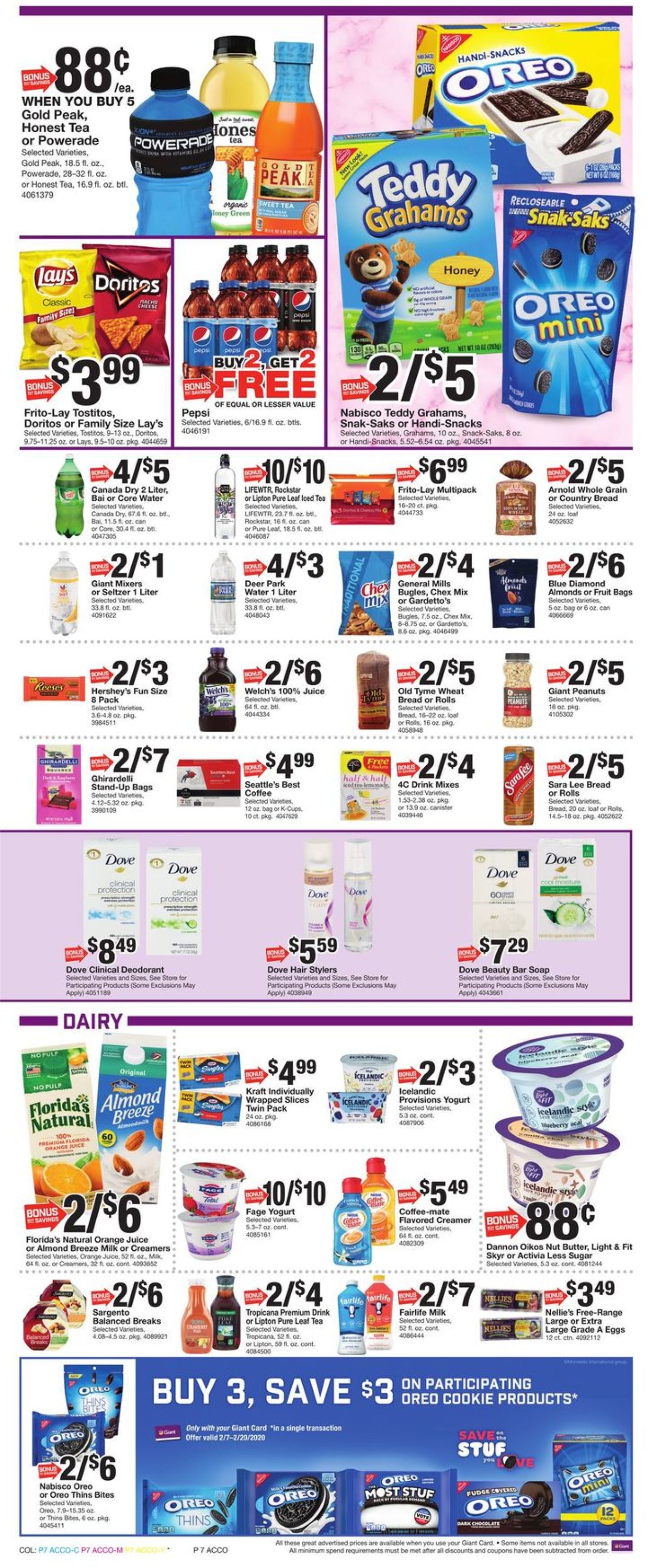 Giant Food Weekly Ad Circular - valid 02/07-02/13/2020 (Page 11)
