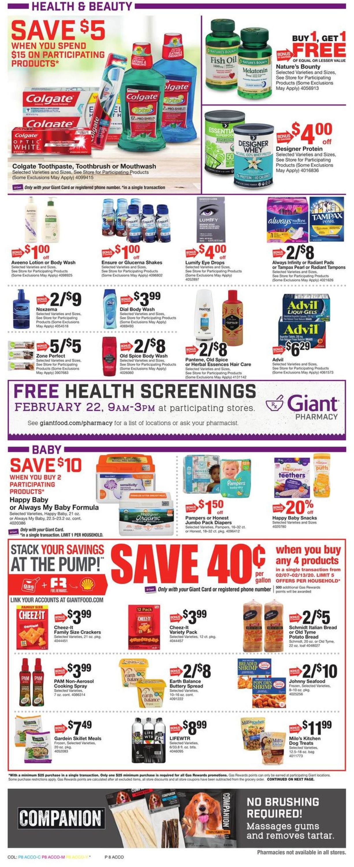 Giant Food Weekly Ad Circular - valid 02/07-02/13/2020 (Page 13)