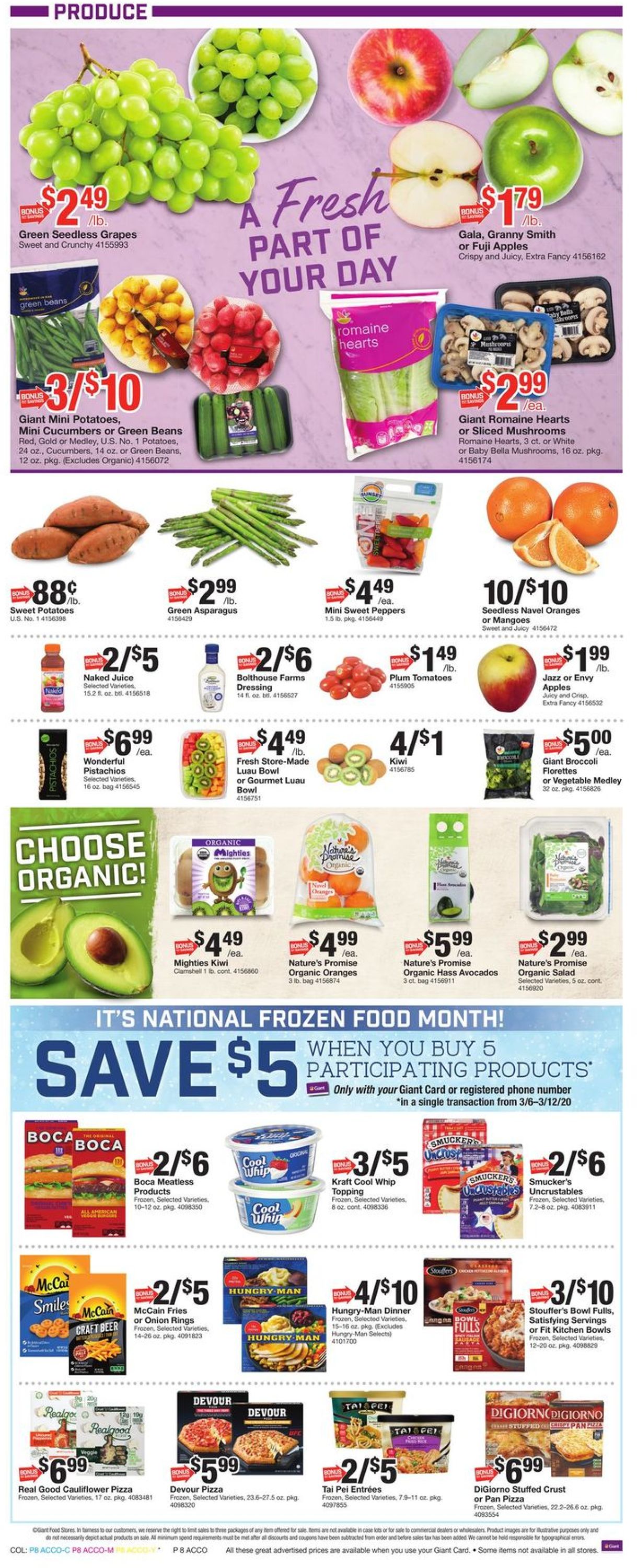 Giant Food Weekly Ad Circular - valid 03/06-03/12/2020 (Page 12)