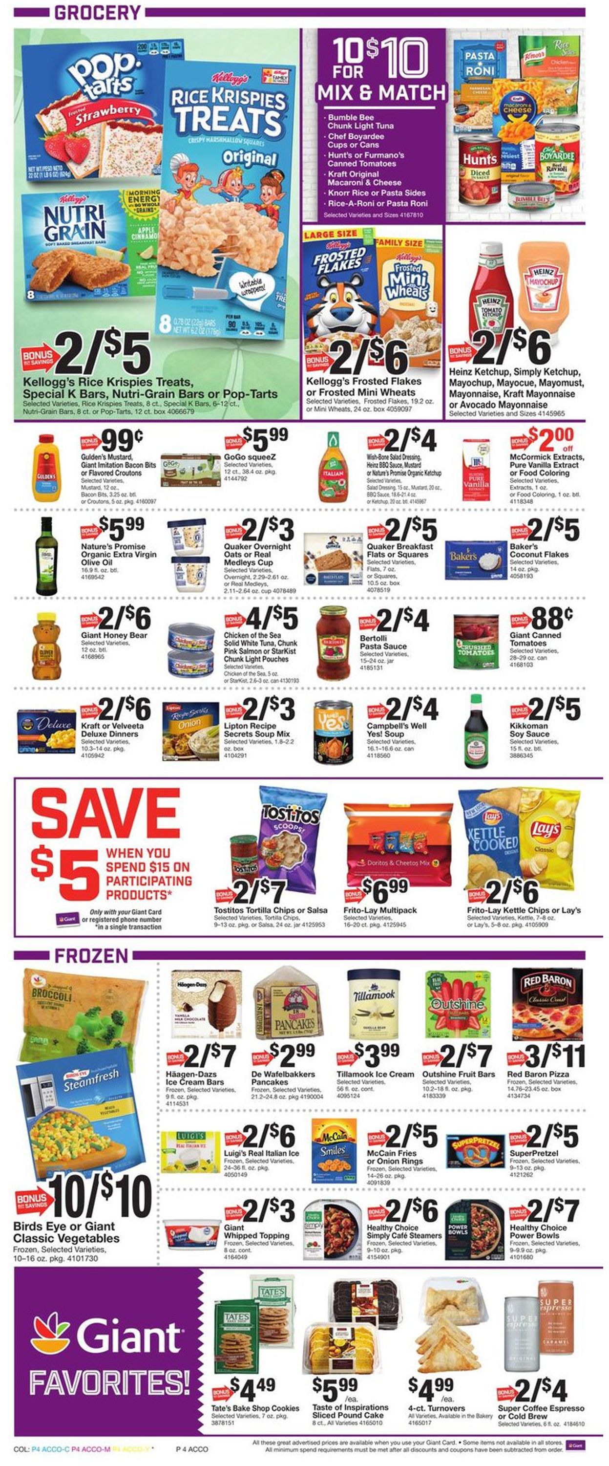 Giant Food Weekly Ad Circular - valid 03/13-03/19/2020 (Page 9)