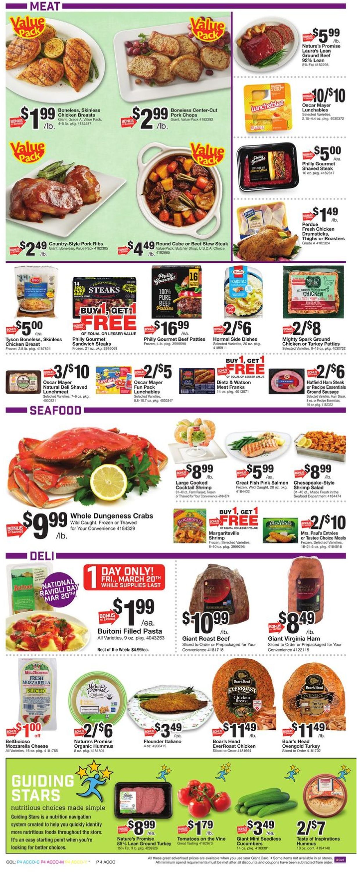 Giant Food Weekly Ad Circular - valid 03/20-03/26/2020 (Page 6)