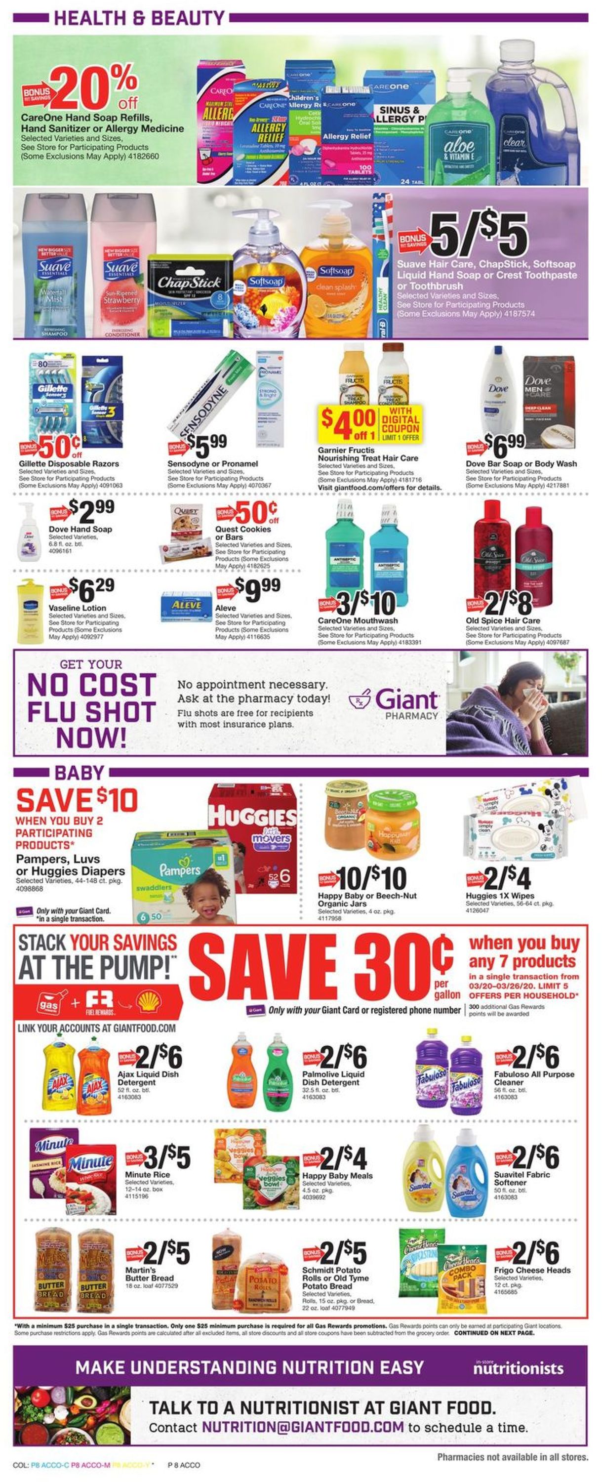 Giant Food Weekly Ad Circular - valid 03/20-03/26/2020 (Page 10)