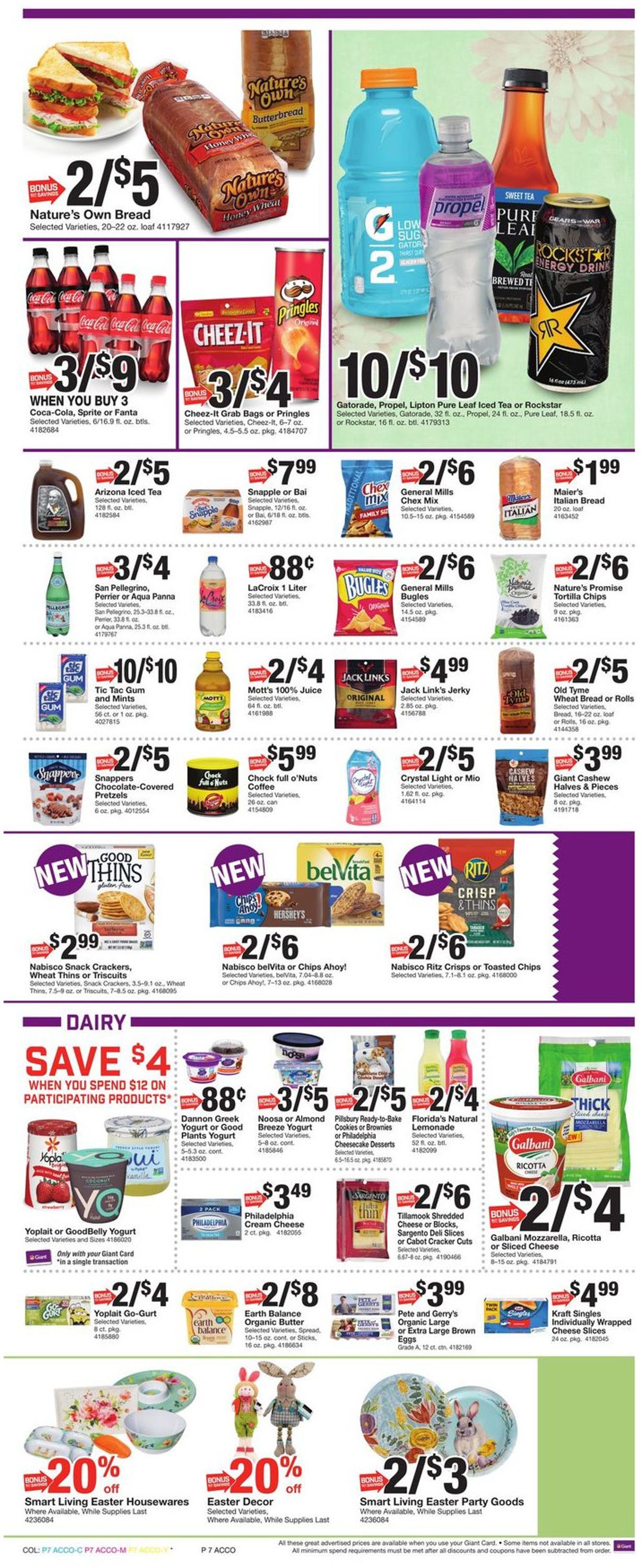 Giant Food Weekly Ad Circular - valid 03/27-04/02/2020 (Page 10)