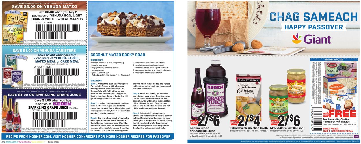Giant Food Weekly Ad Circular - valid 04/03-04/09/2020 (Page 17)