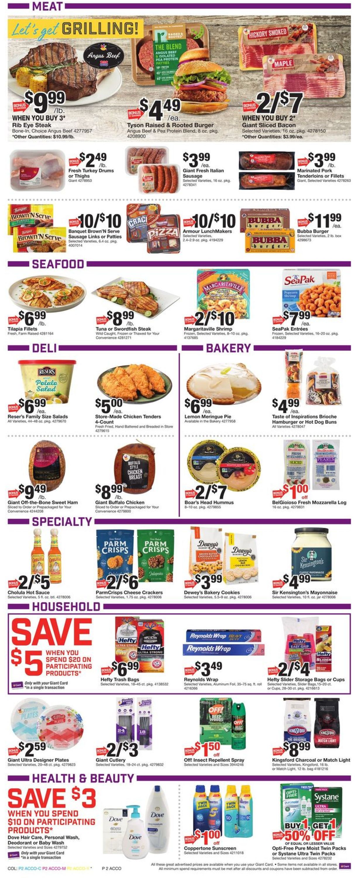 Giant Food Weekly Ad Circular - valid 05/15-05/21/2020 (Page 2)