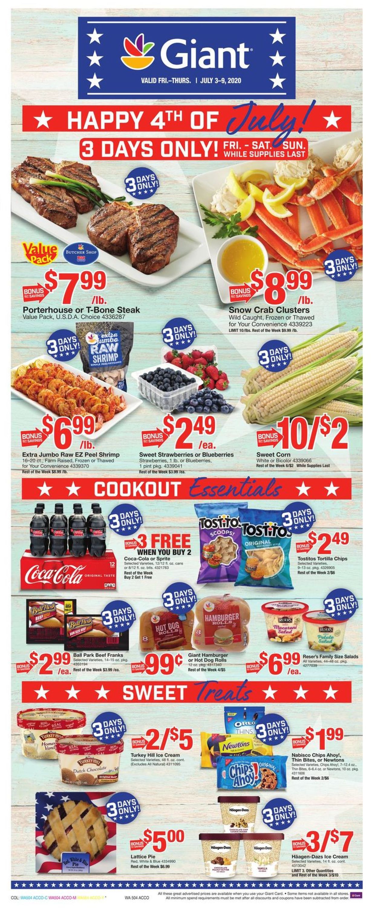Giant Food Weekly Ad Circular - valid 07/03-07/09/2020 (Page 13)