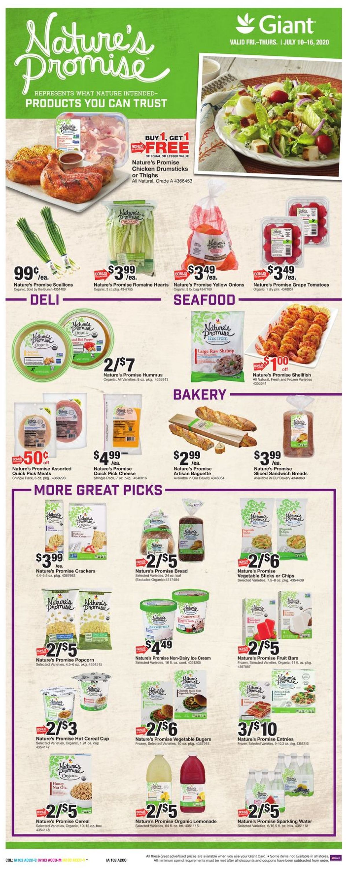 Giant Food Weekly Ad Circular - valid 07/10-07/16/2020 (Page 18)