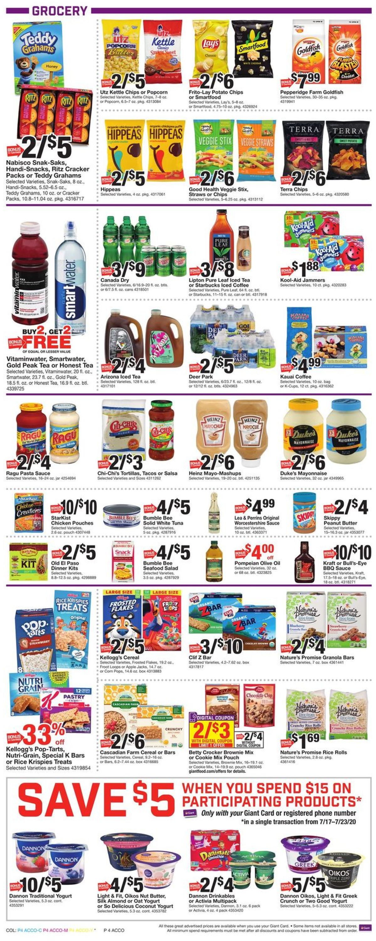 Giant Food Weekly Ad Circular - valid 07/17-07/23/2020 (Page 7)