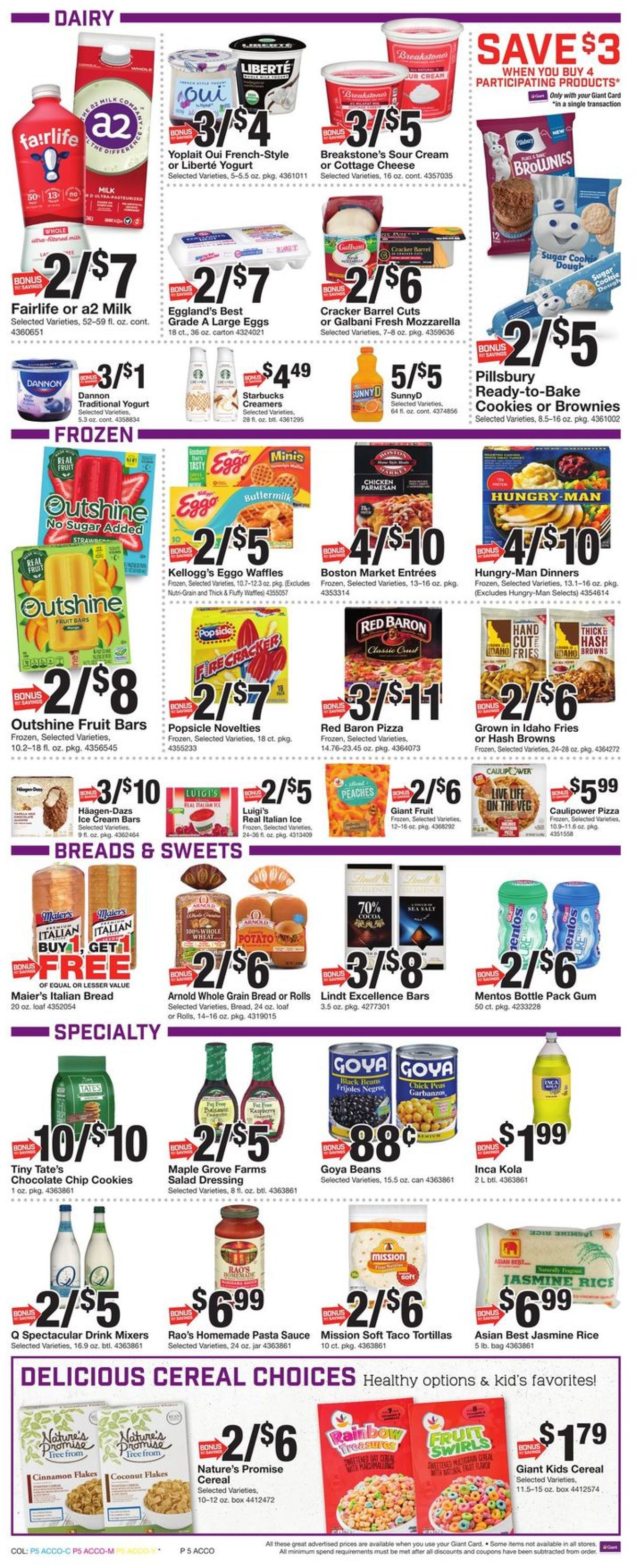 Giant Food Weekly Ad Circular - valid 07/24-07/30/2020 (Page 7)