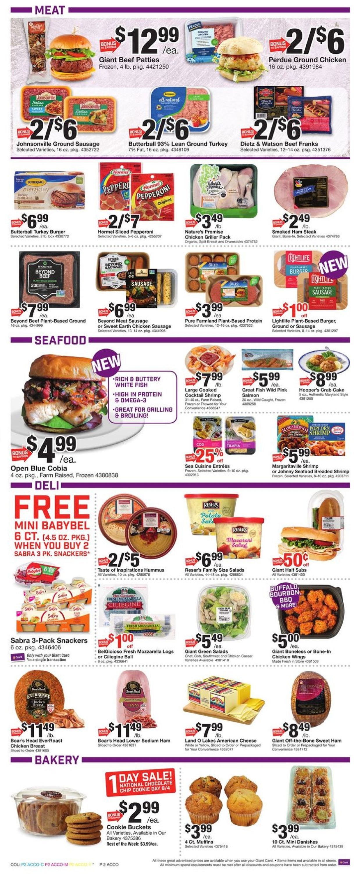 Giant Food Weekly Ad Circular - valid 07/31-08/06/2020 (Page 4)
