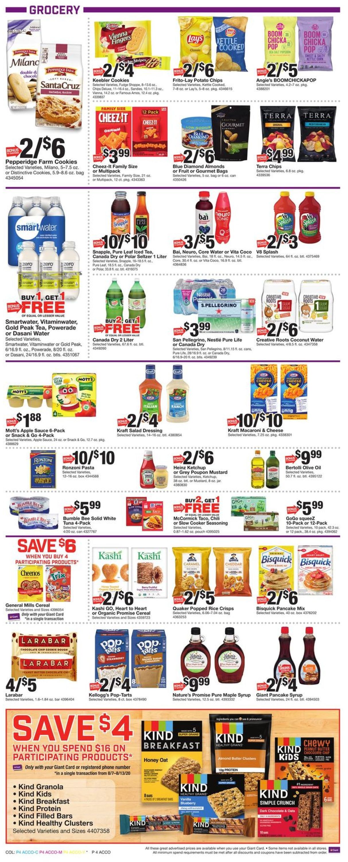 Giant Food Weekly Ad Circular - valid 08/07-08/13/2020 (Page 7)