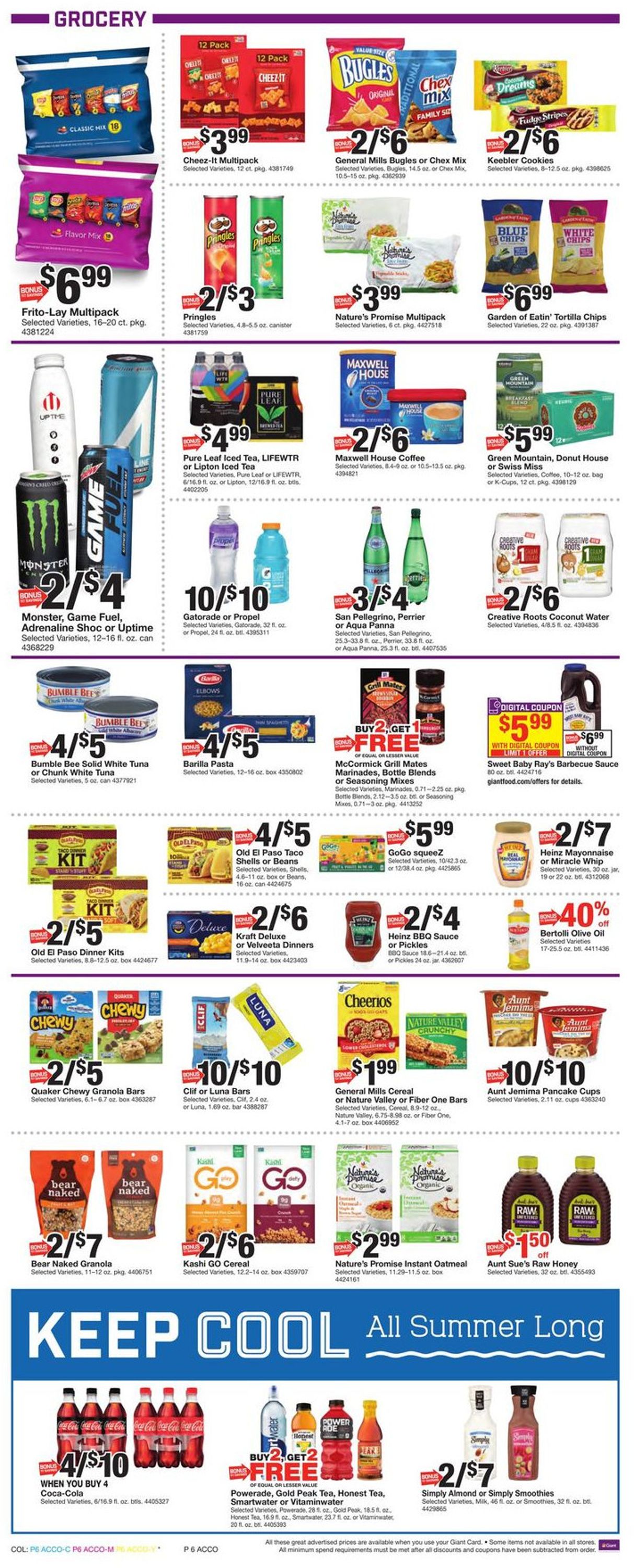 Giant Food Weekly Ad Circular - valid 08/21-08/27/2020 (Page 8)