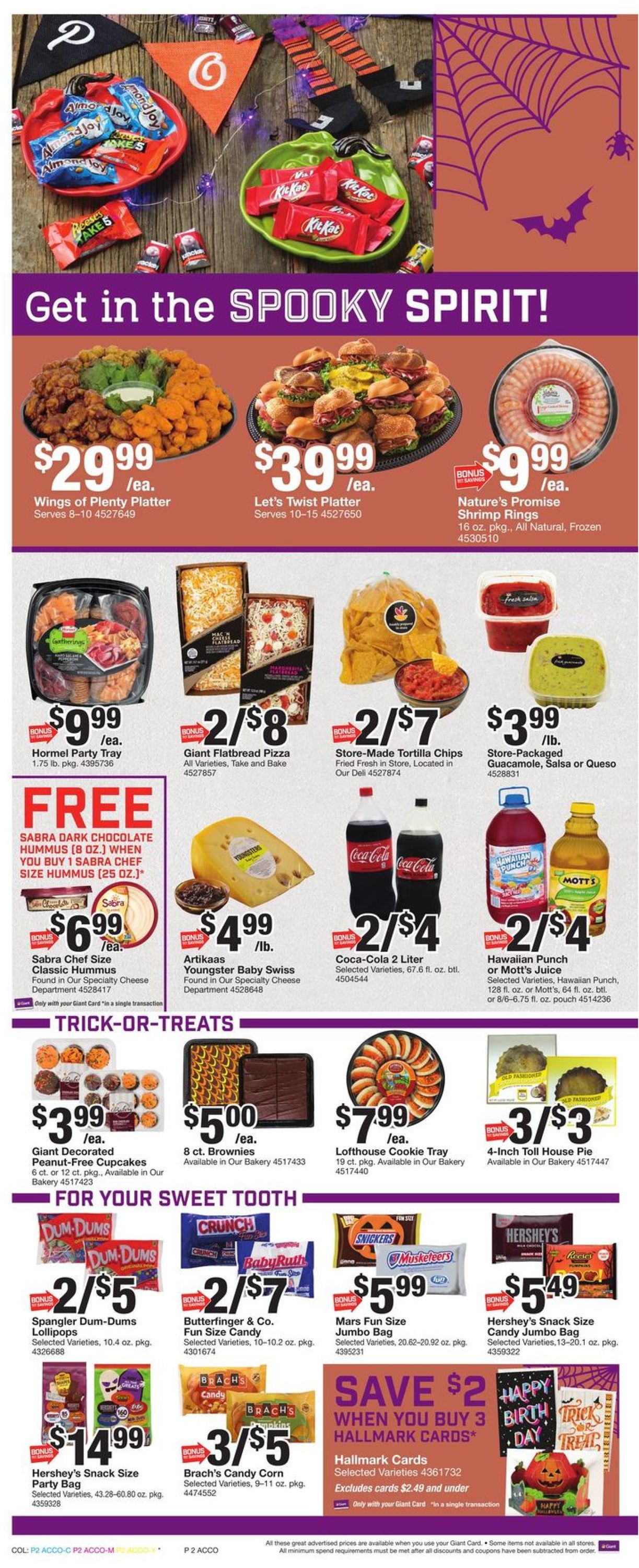 Giant Food Weekly Ad Circular - valid 10/23-10/29/2020 (Page 4)