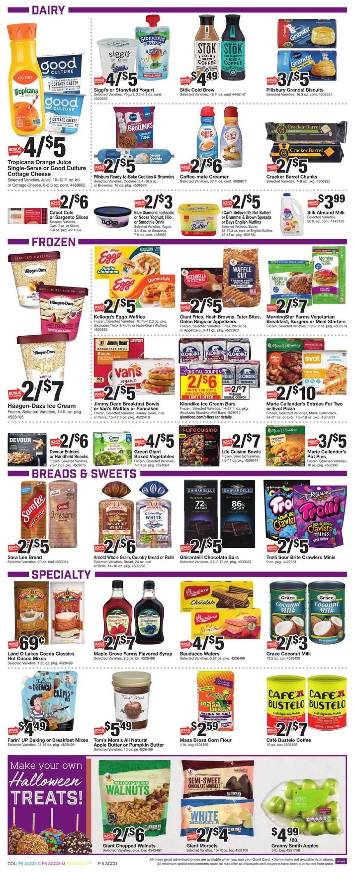 Giant Food Weekly Ad Circular - valid 10/23-10/29/2020 (Page 7)