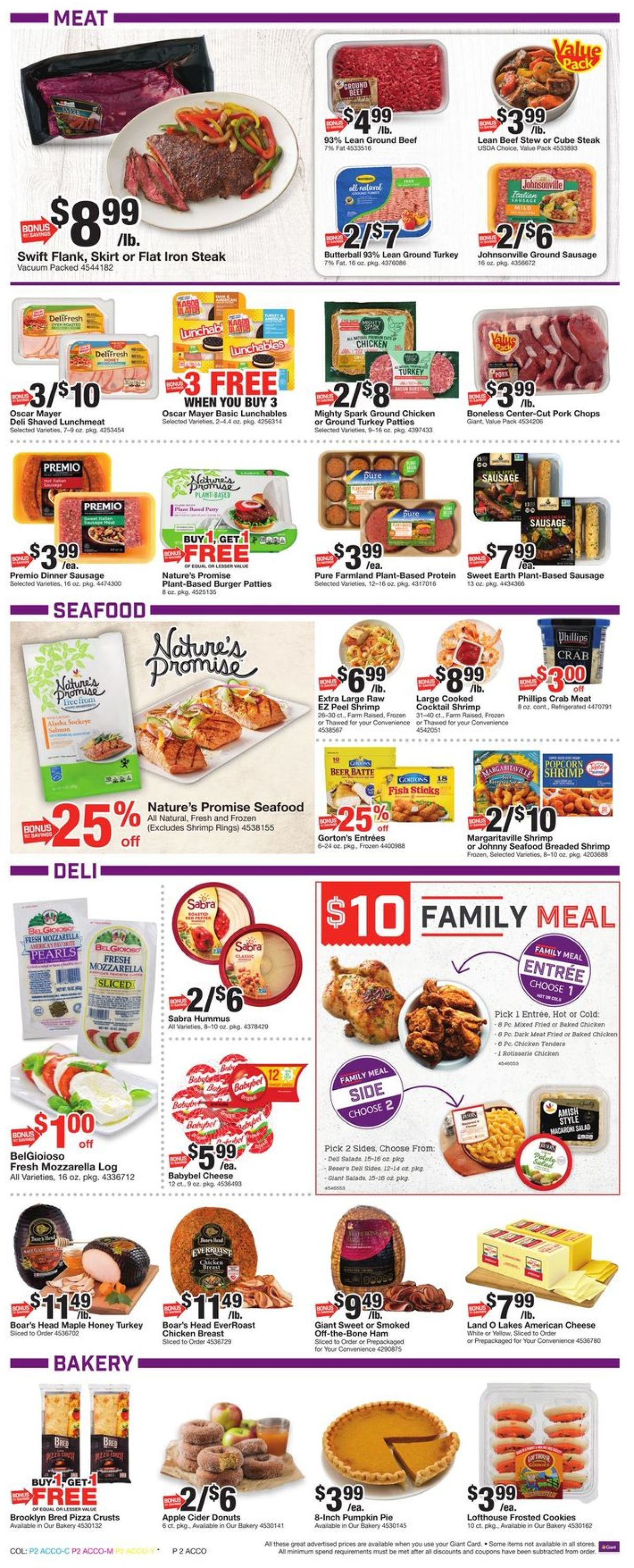 Giant Food Weekly Ad Circular - valid 10/30-11/05/2020 (Page 4)