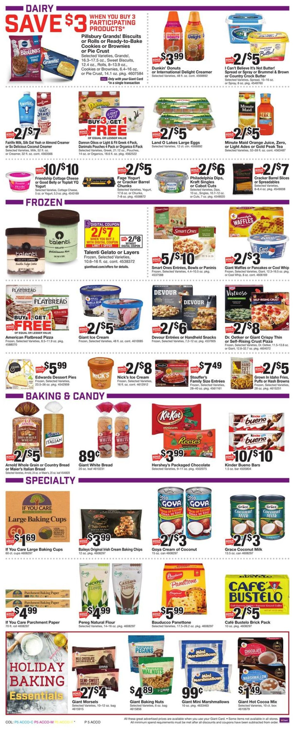Giant Food Weekly Ad Circular - valid 12/11-12/17/2020 (Page 8)