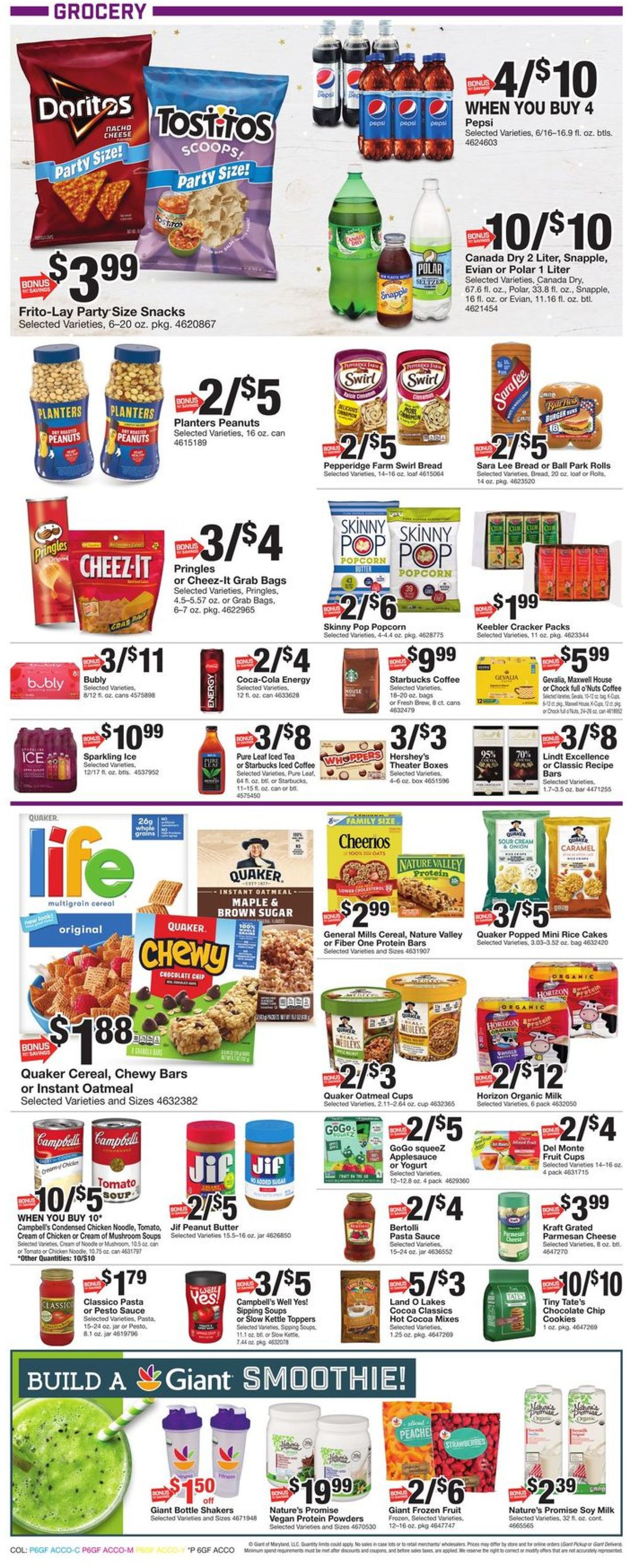 Giant Food Weekly Ad Circular - valid 01/02-01/07/2021 (Page 11)