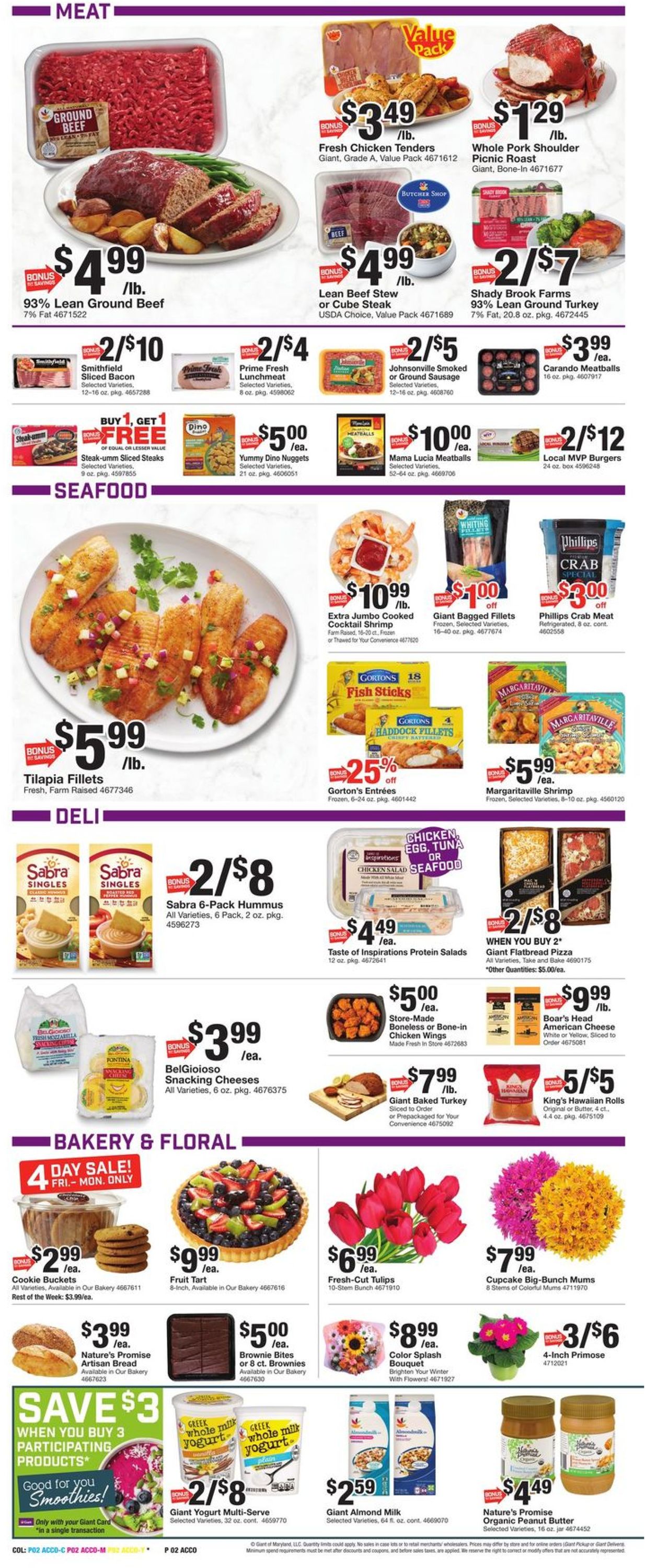 Giant Food Weekly Ad Circular - valid 01/15-01/21/2021 (Page 4)