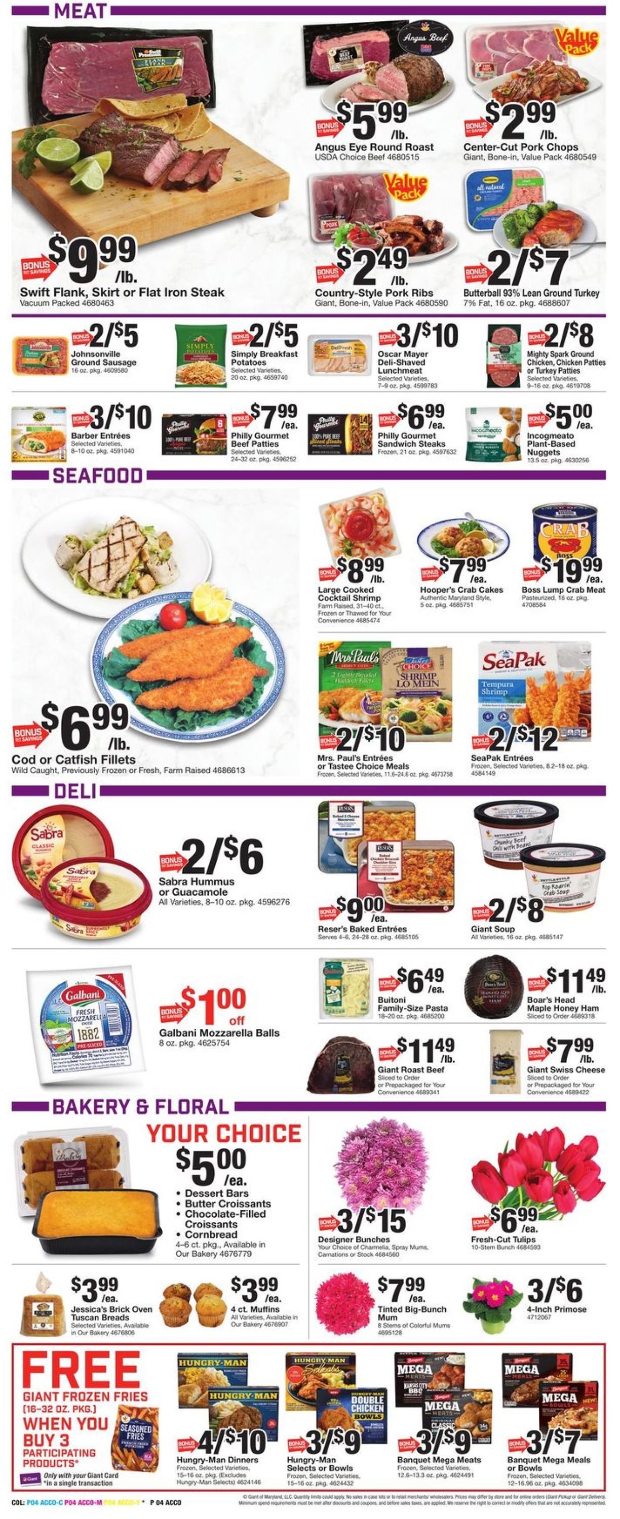 Giant Food Weekly Ad Circular - valid 01/22-01/28/2021 (Page 6)